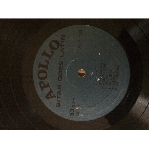 Jayram Acharya, Enoch Daniels ‎– Sitar Goes Latin -  Jazz, Rock, Folk, World, & Country  1968 - Vinyl - LP