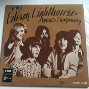 THE EDISON LIGHTHOUSE  - WHAT HAPPENING ASIA LIMITED EDITION  - Vinyl - 7"