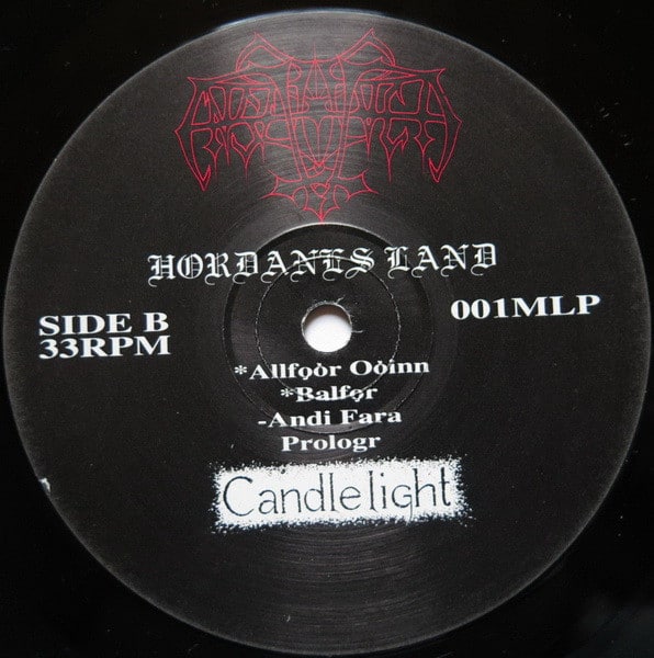 Enslaved ‎– Hordanes Land   Vinyl LP
