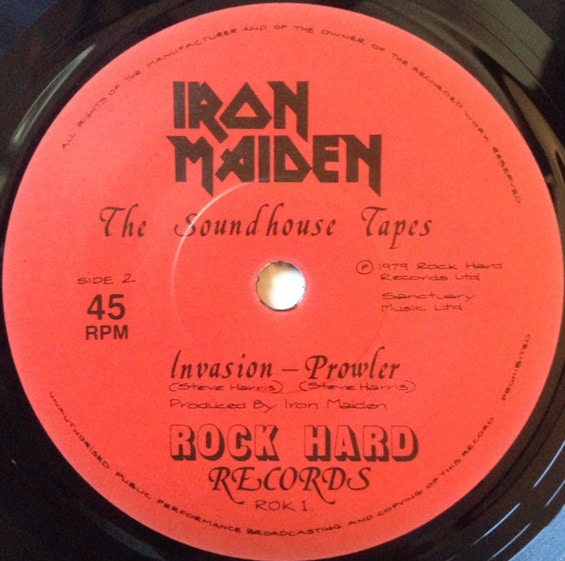 IRON MAIDEN: The Soundhouse tapes Vinyl, Versions-Prices-Sales